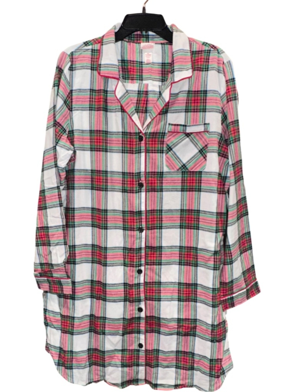 WonderShop at Target Women’s Plaid Flannel Sleep Shirt – Size Large – NWT